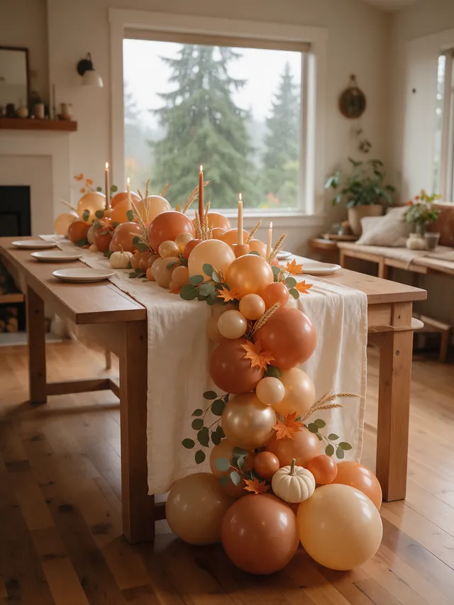 Concept mock-up: Terracotta, wheat & gold · harvest table
